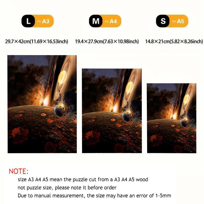 Cosmos Wonders - Wooden Jigsaw Puzzle - image 8