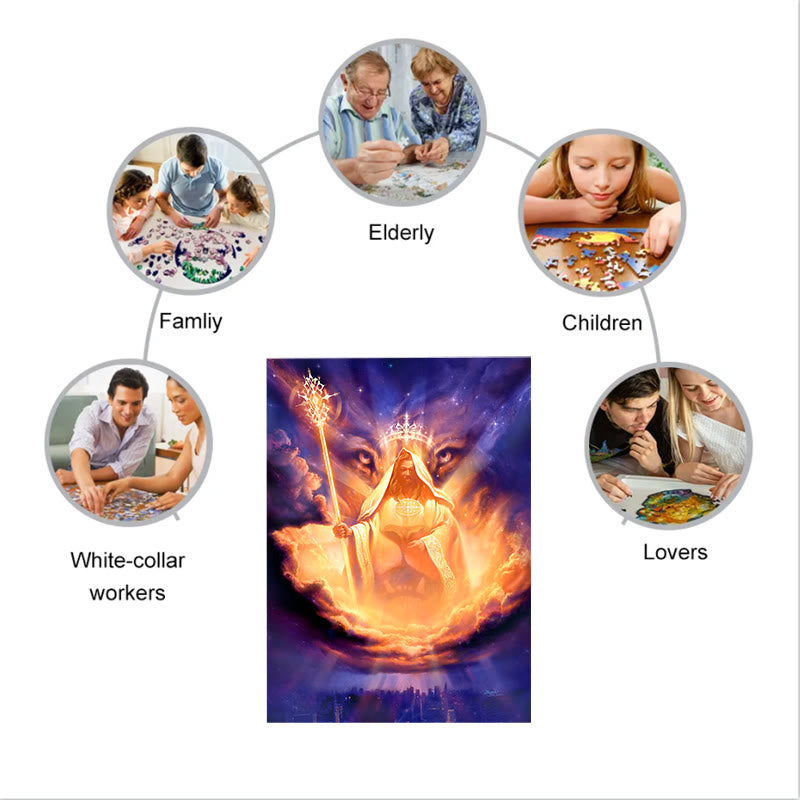 Lion Of Judah - Wooden Jigsaw Puzzle - image 7