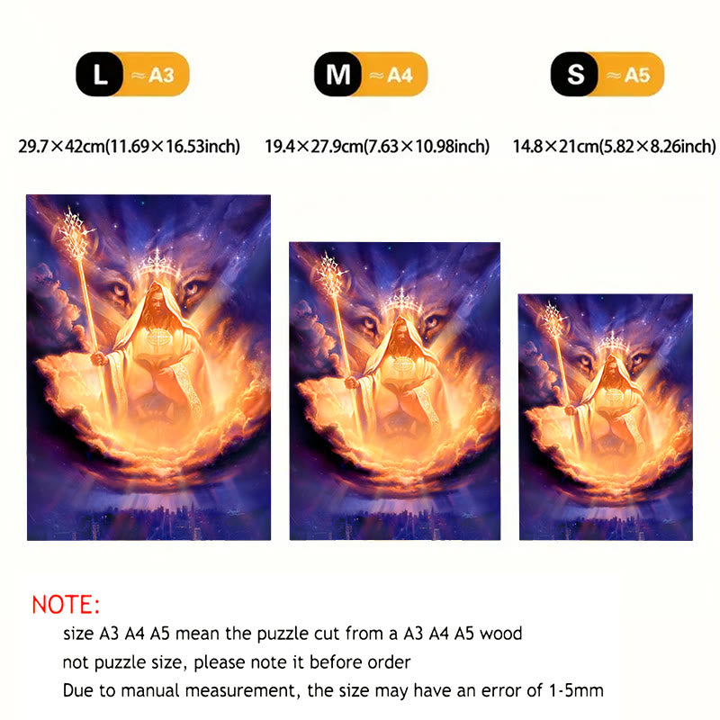 Lion Of Judah - Wooden Jigsaw Puzzle - image 8