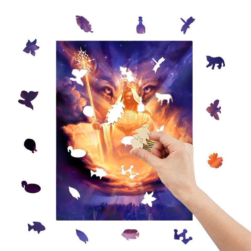 Lion Of Judah - Wooden Jigsaw Puzzle - image 6