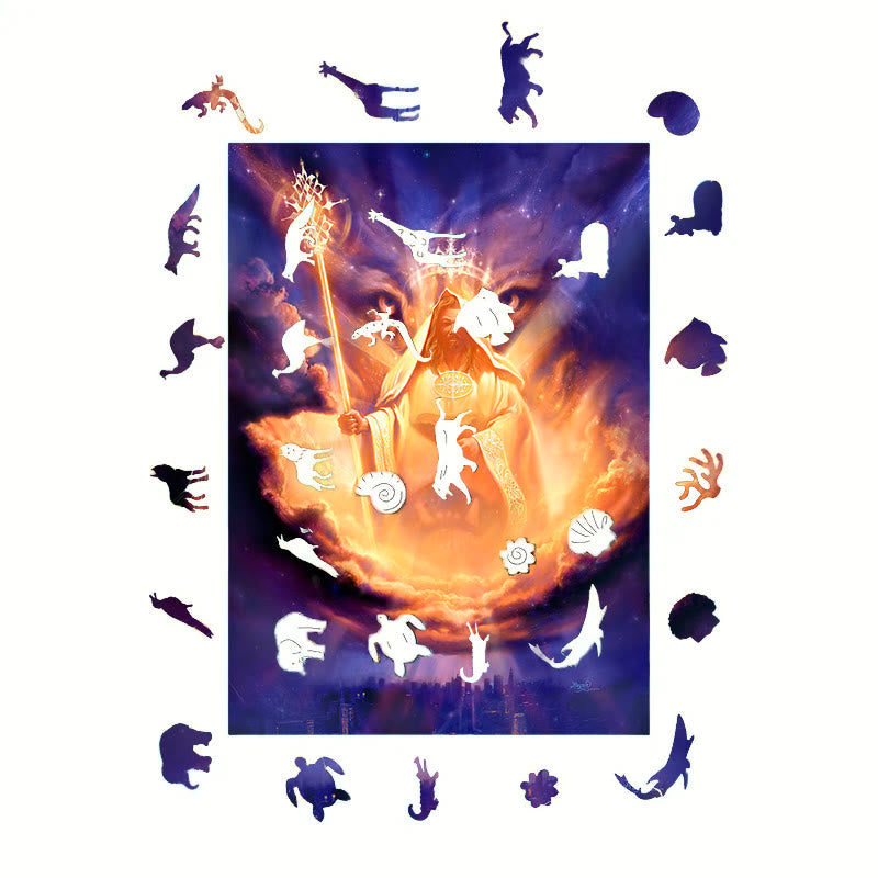 Lion Of Judah - Wooden Jigsaw Puzzle - image 5