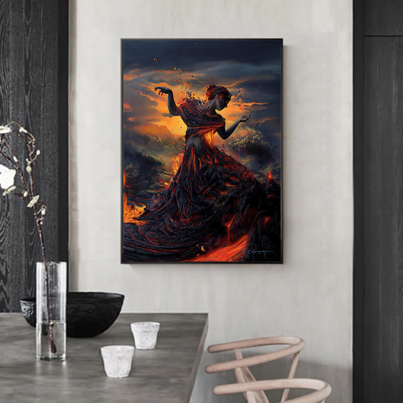 Lava Woman - Wooden Jigsaw Puzzle - image 2