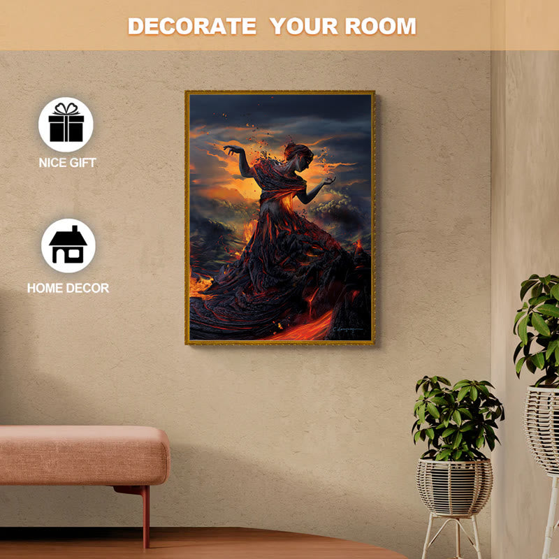 Lava Woman - Wooden Jigsaw Puzzle - image 4