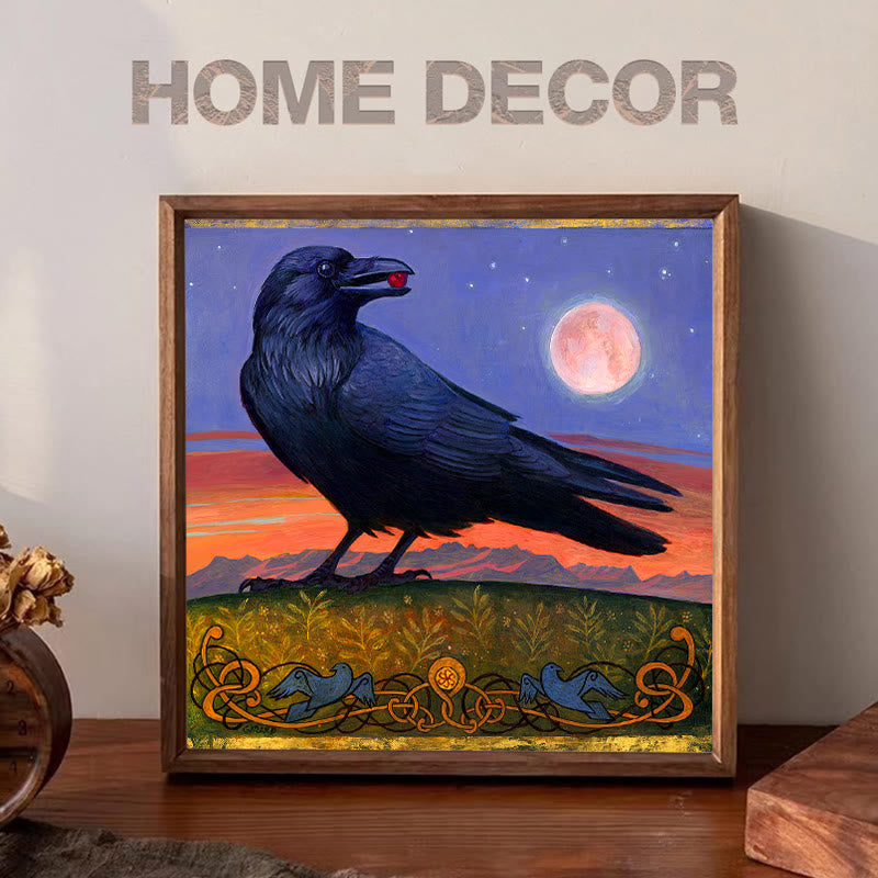 Black Crow - Wooden Jigsaw Puzzle - image 2