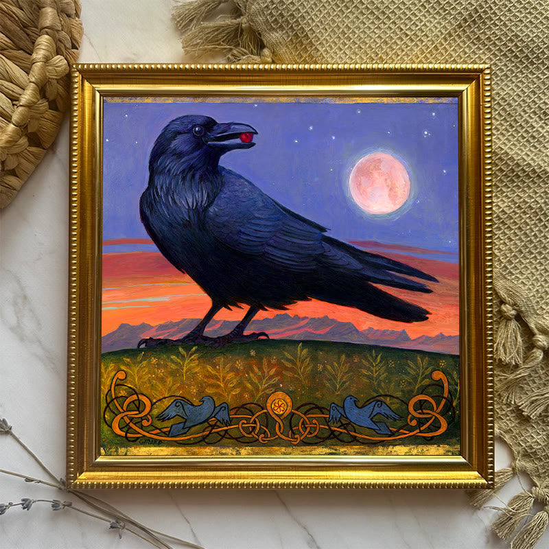 Black Crow - Wooden Jigsaw Puzzle - image 3