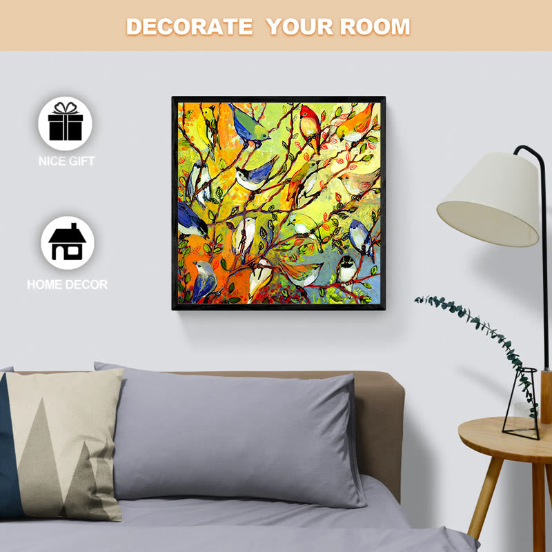 Colorful birds - Wooden Jigsaw Puzzle - image 4