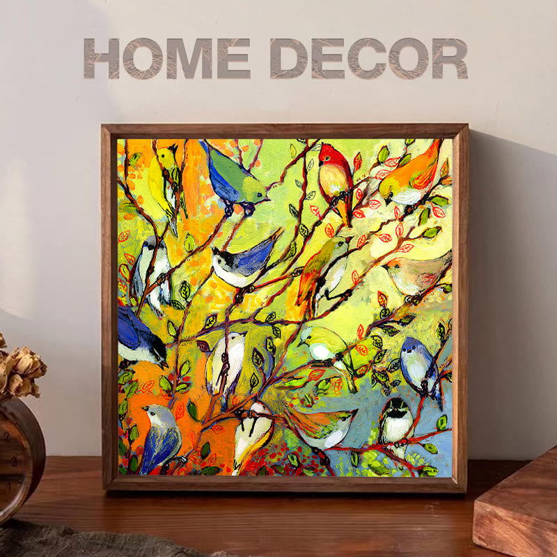 Colorful birds - Wooden Jigsaw Puzzle - image 2