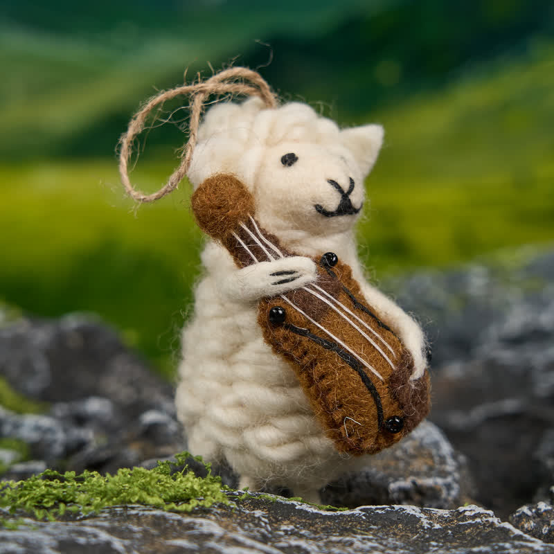 Needle Felted Sheep - Felted Animal| Home Decor| Handmade Gift - image 7