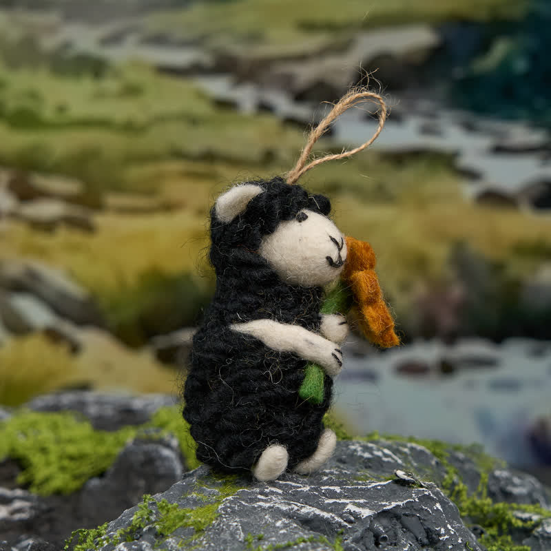 Needle Felted Sheep - Felted Animal| Home Decor| Handmade Gift - image 1