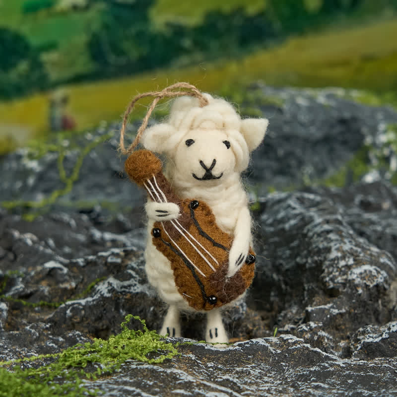 Needle Felted Sheep - Felted Animal| Home Decor| Handmade Gift - image 9