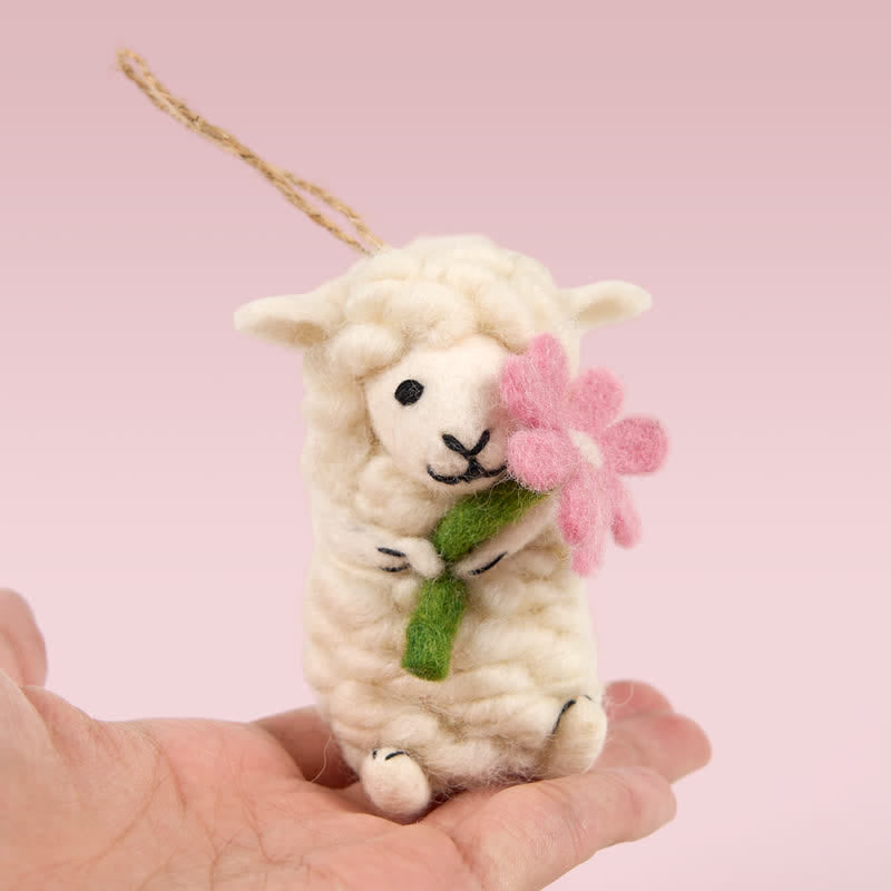 Needle Felted Sheep - Felted Animal| Home Decor| Handmade Gift - image 10