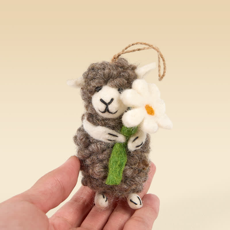 Needle Felted Sheep - Felted Animal| Home Decor| Handmade Gift - image 11