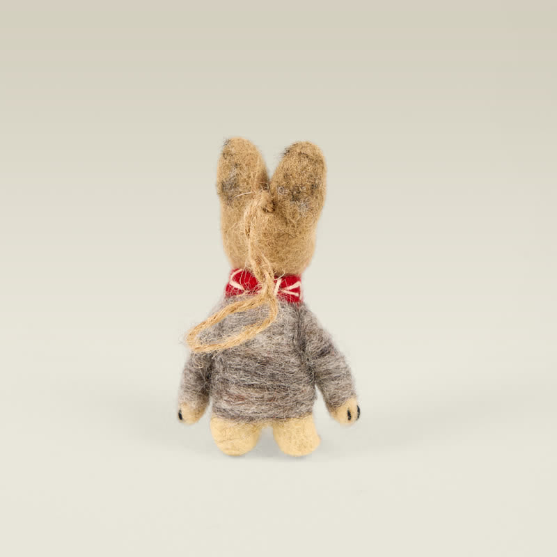 Needle Felted Bull Terrier - Felted Animal | Nature Lover Gift - image 5