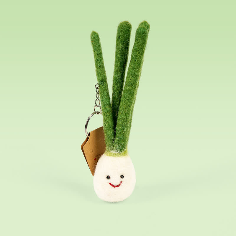 Needle Felted Spring Onion -  Made With Love-felted| Nature Lover Gift| Spread Smiles - image 6