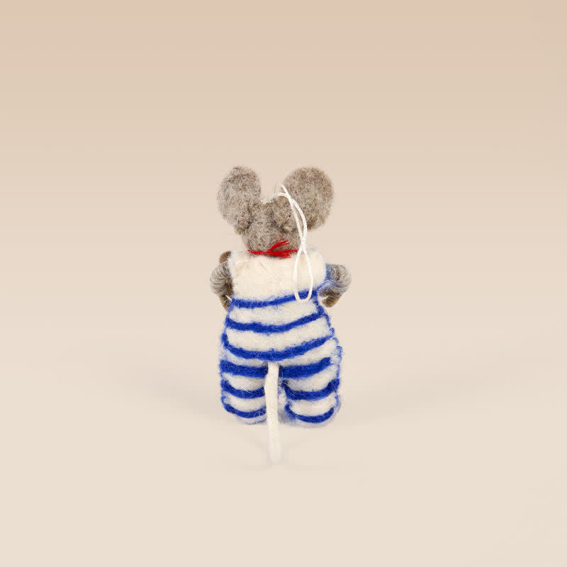 Needle Felted Mouse With Bag - Felted Animal | Nature Lover Gift - image 5