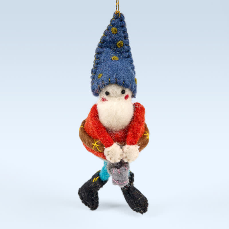 Needle Felted Gnome - Felted Animal | Nature Lover Gift - image 8