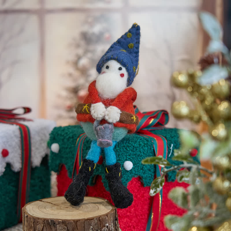 Needle Felted Gnome - Felted Animal | Nature Lover Gift - image 0