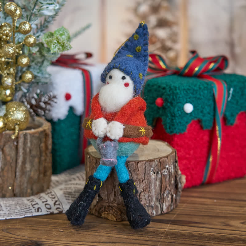 Needle Felted Gnome - Felted Animal | Nature Lover Gift - image 3