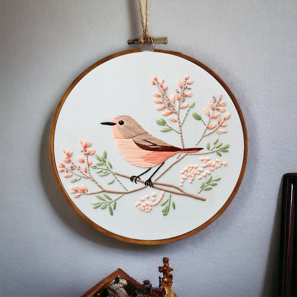 Rubbyoo Embroidery Kit - Beautiful Chickadee | Beginner Needlework Craft  - image 6