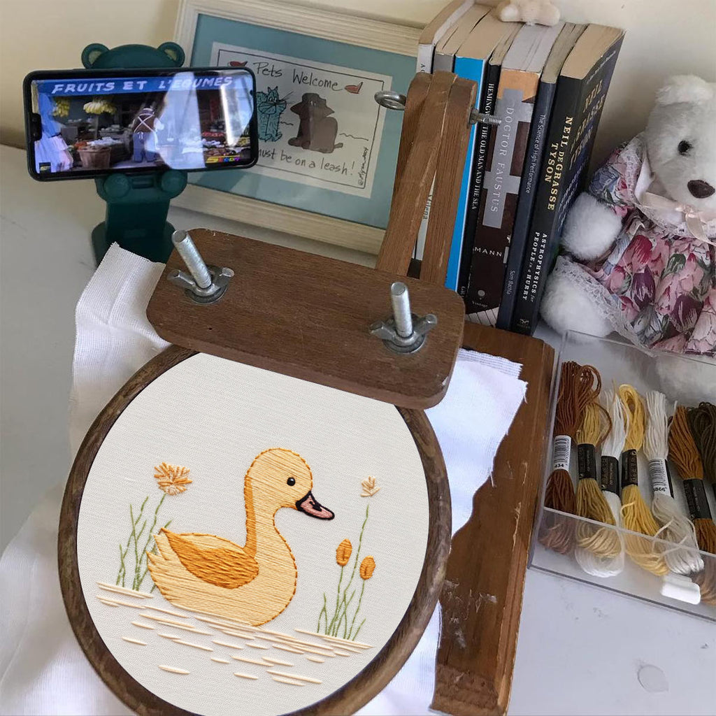 Rubbyoo Embroidery Kit - Swimming Duck | Beginner Handmake Needlework  - image 7