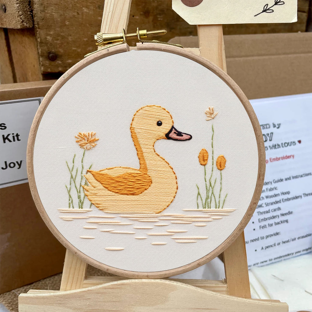 Rubbyoo Embroidery Kit - Swimming Duck | Beginner Handmake Needlework  - image 5