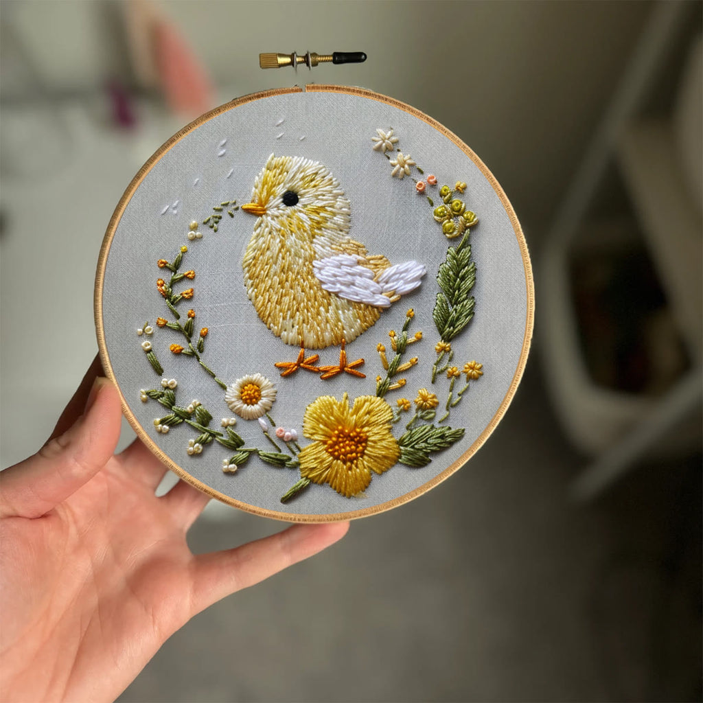 Rubbyoo Embroidery Kit - Charming Chick | Diy Handmake Craft  - image 8