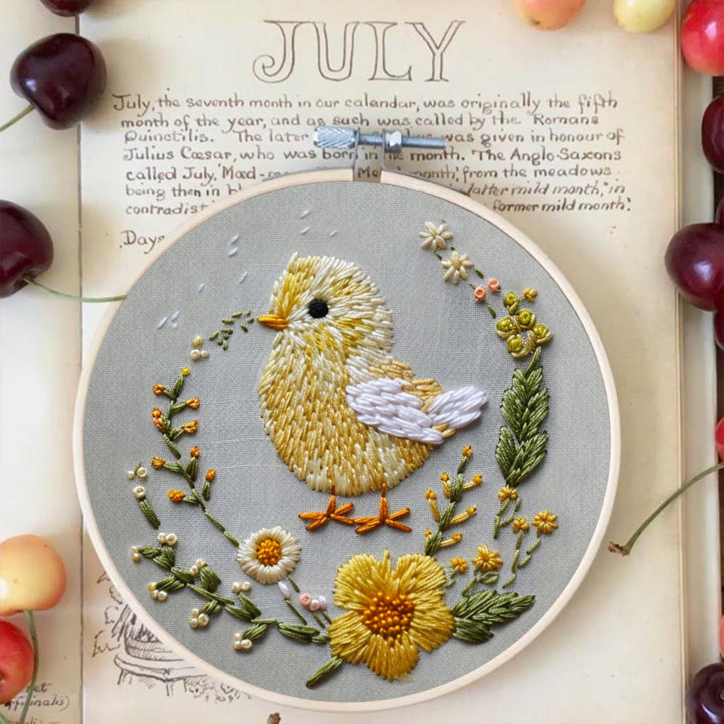 Rubbyoo Embroidery Kit - Charming Chick | Diy Handmake Craft  - image 5