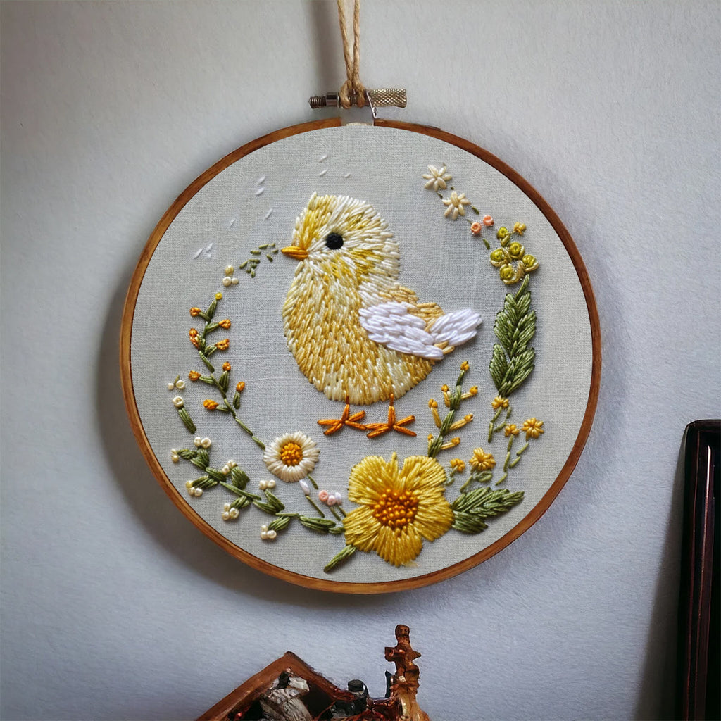 Rubbyoo Embroidery Kit - Charming Chick | Diy Handmake Craft  - image 6