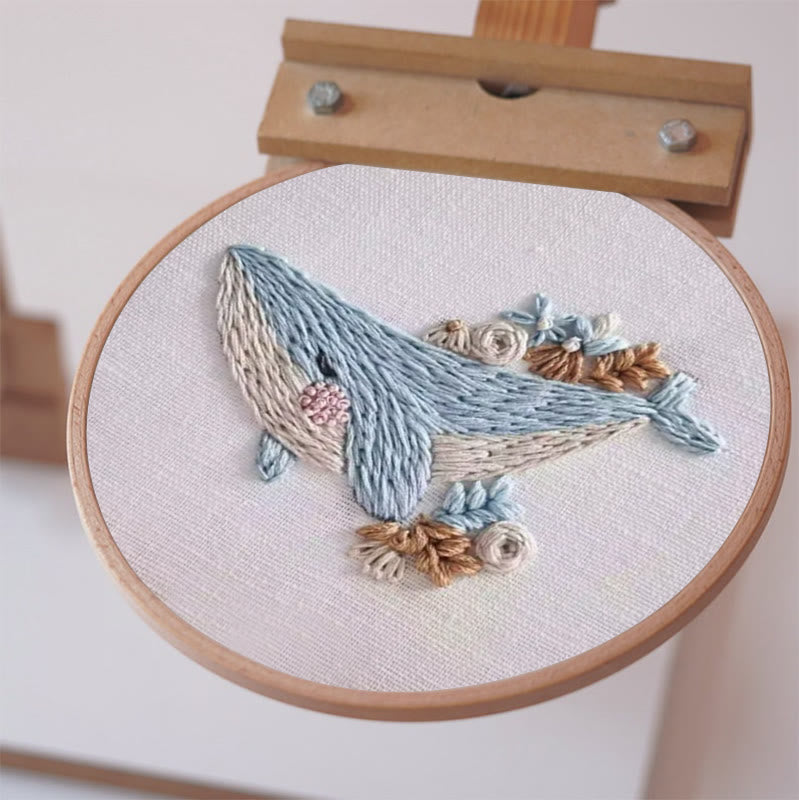 Rubbyoo Embroidery Kit - Adorable Whale | Diy Handmake Craft  - image 6