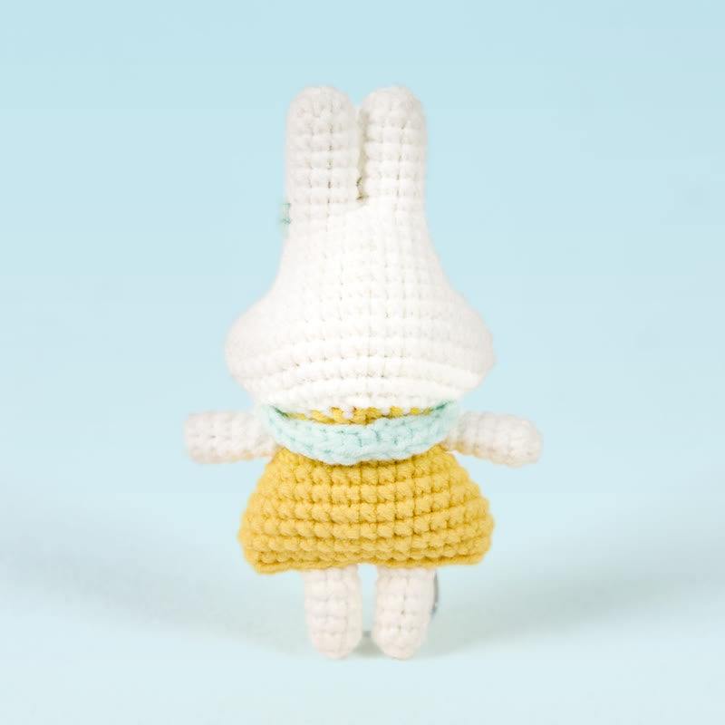 Handmade Blue Bow Bunny Crochet - Keychain Crochet | Gift For Her - image 3