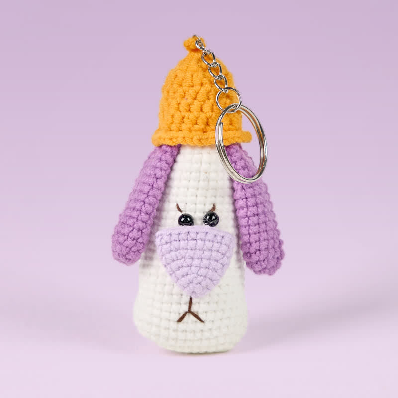 Handmade "Sad And Angry Emojis" Crochet - Keychain Crochet | Special gift - "Sad And Angry Emojis" Crochet - image 0