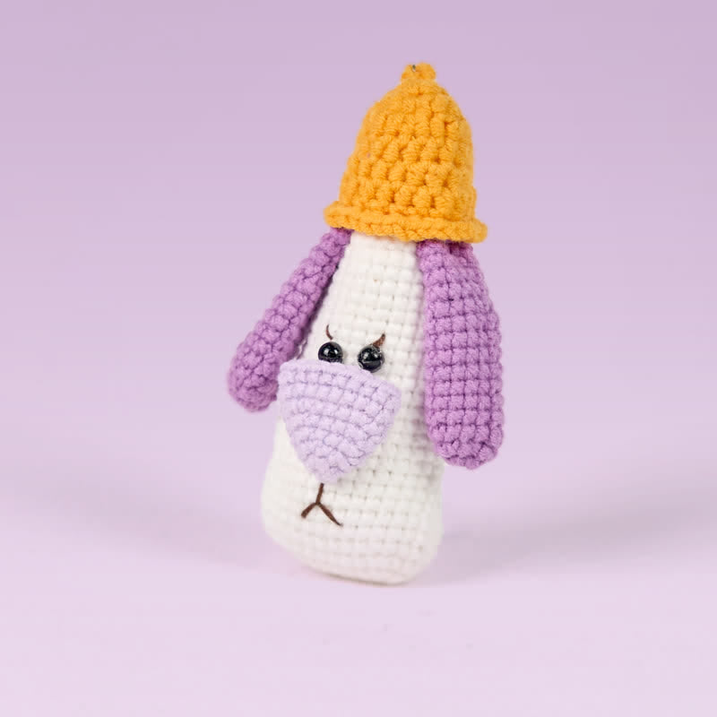 Handmade "Sad And Angry Emojis" Crochet - Keychain Crochet | Special gift - image 3