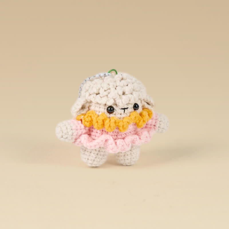Handmade Curly Lamb Crochet - Crochet Plush Toy | Special Gift | Cute Gift  - image 1