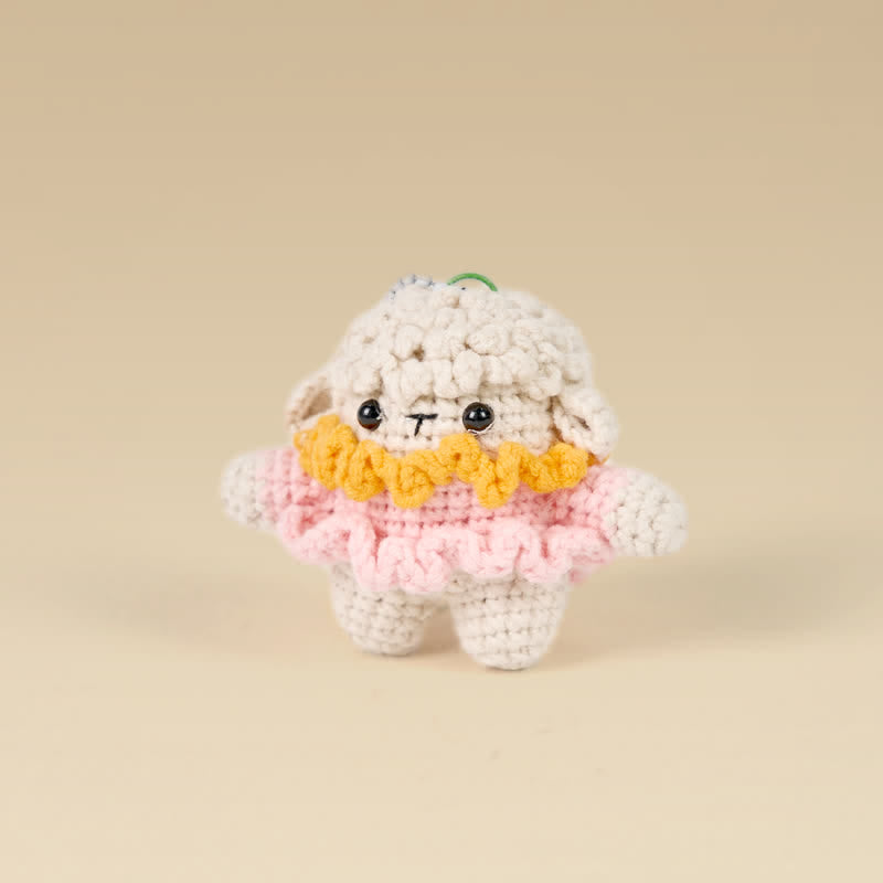 Handmade Curly Lamb Crochet - Crochet Plush Toy | Special Gift | Cute Gift  - image 2