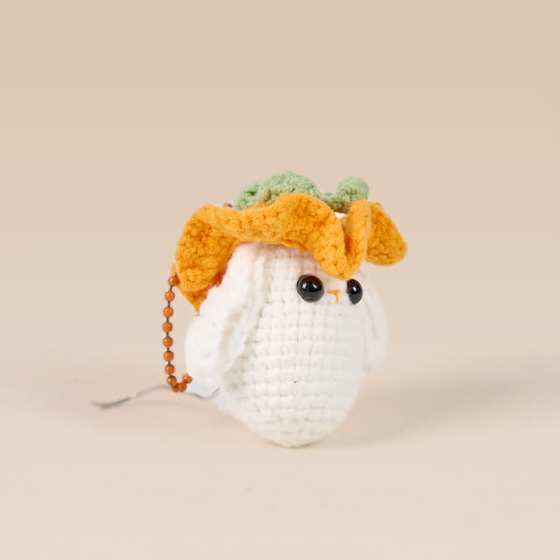 Handmade Cute Mushroom Head Crochet - Crochet Plush Toy | Special Gift | Cute Gift  - image 1