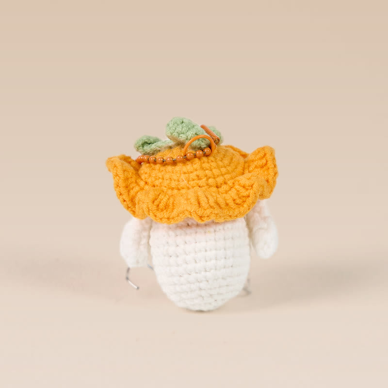 Handmade Cute Mushroom Head Crochet - Crochet Plush Toy | Special Gift | Cute Gift  - image 2