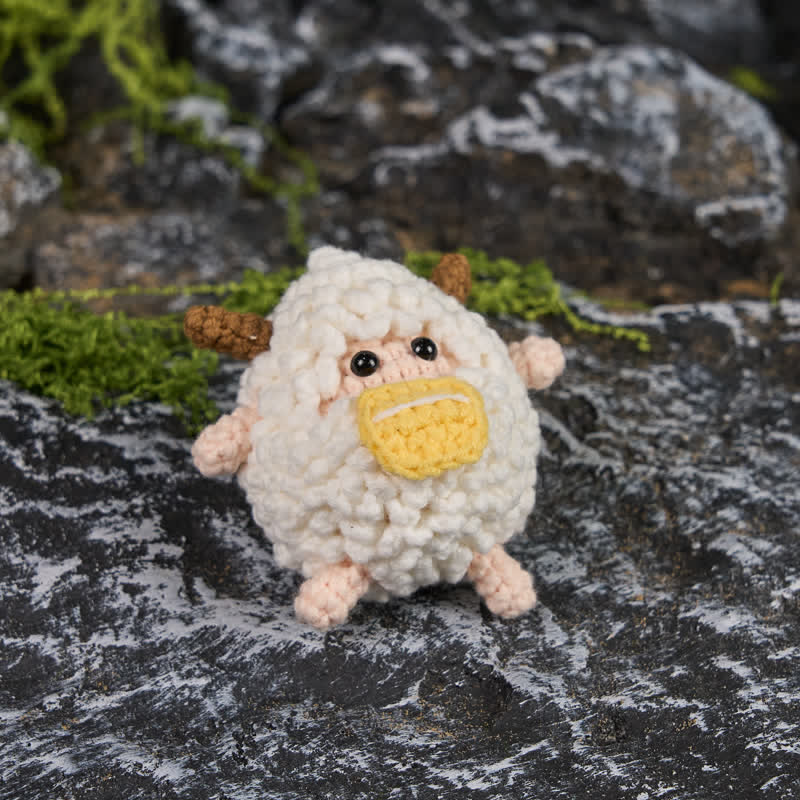 Handmade Cute Sheep Crochet - Crochet Plush Toy | Keychain Crochet | Cute Gift  - image 5
