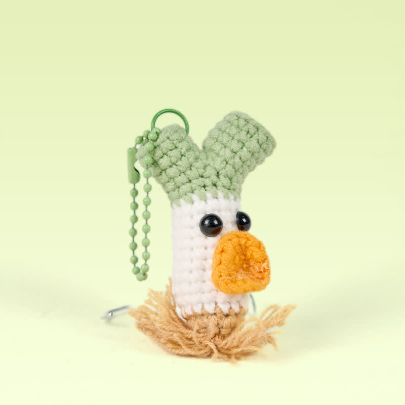 Handmade Scallion Crochet - Fashion Accessories | Handmade Crochet Keychain | Cute Gift  - image 3