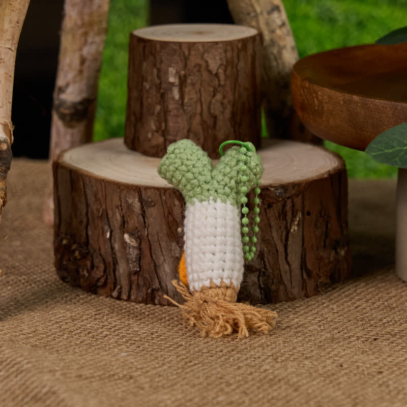 Handmade Scallion Crochet - Fashion Accessories | Handmade Crochet Keychain | Cute Gift  - image 5