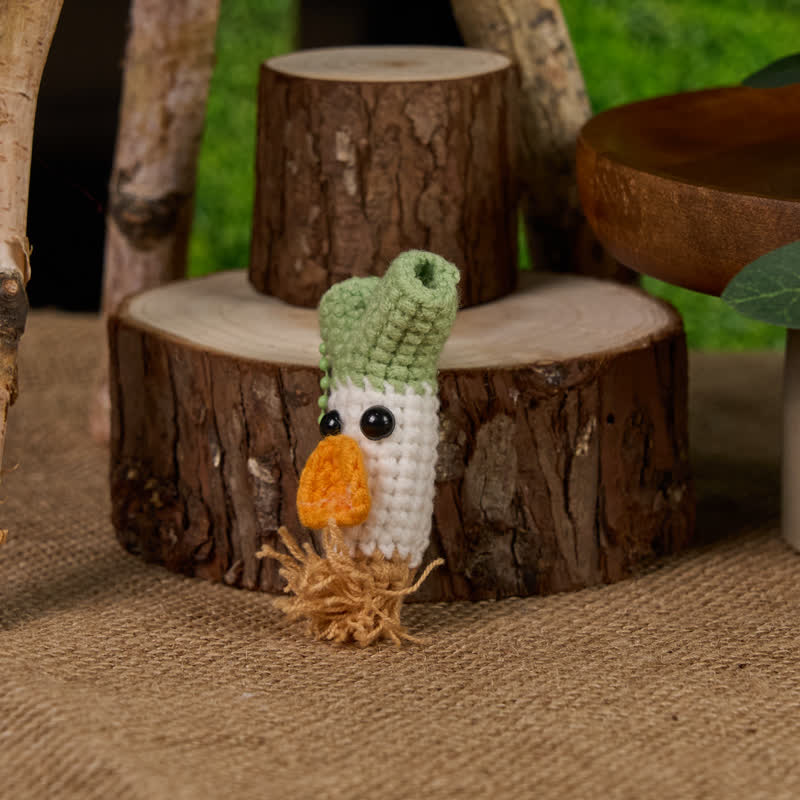 Handmade Scallion Crochet - Fashion Accessories | Handmade Crochet Keychain | Cute Gift  - image 4