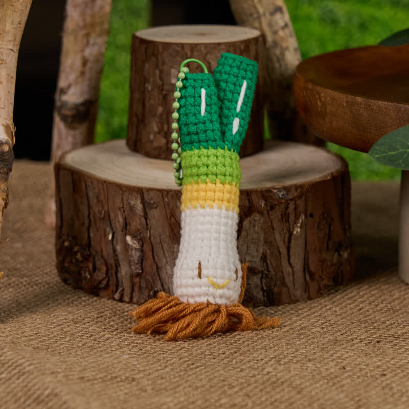 Handmade Garlic Crochet - Fashion Accessories | Handmade Crochet Keychain | Cute Gift  - image 4