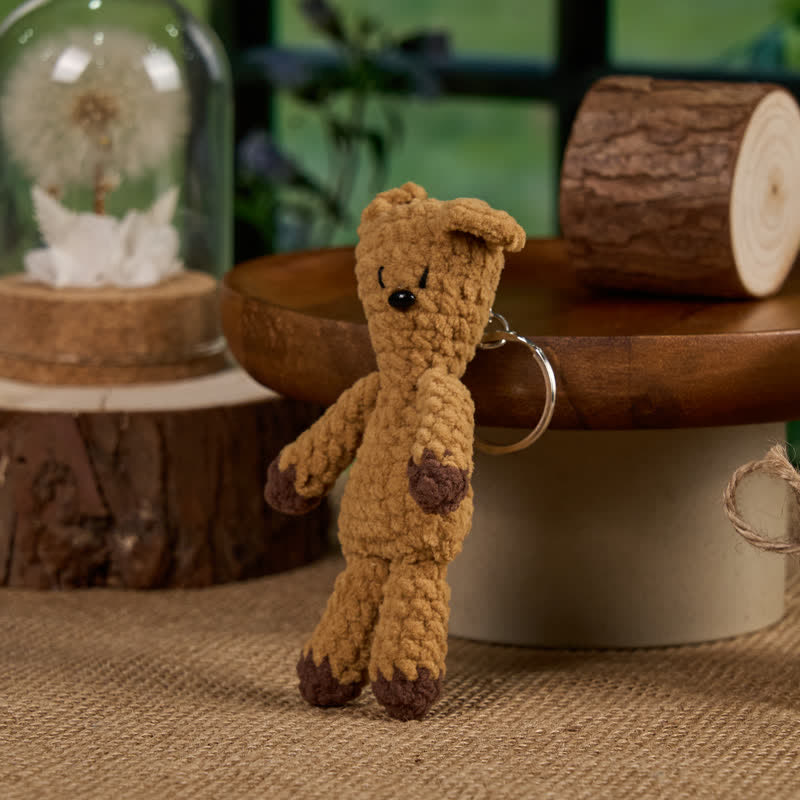 Handmade Brown Bear Crochet - Fashion Accessories | Handmade Crochet Keychain | Cute Gift  - image 5