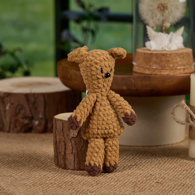 Handmade Brown Bear Crochet - Fashion Accessories | Handmade Crochet Keychain | Cute Gift  - image 6