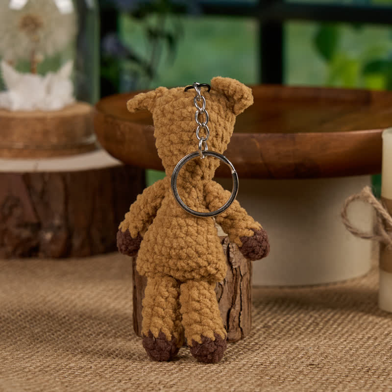 Handmade Brown Bear Crochet - Fashion Accessories | Handmade Crochet Keychain | Cute Gift  - image 7