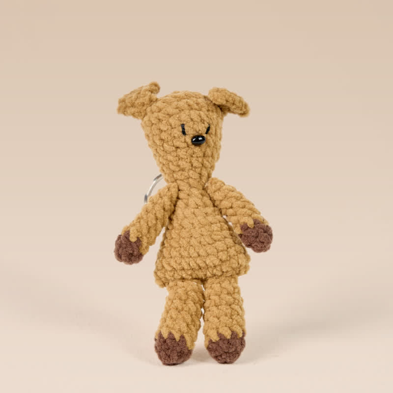 Handmade Brown Bear Crochet - Fashion Accessories | Handmade Crochet Keychain | Cute Gift  - Brown Bear Crochet - image 2