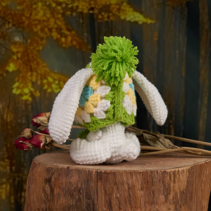 Handmade Cute rabbit Crochet - Gift For Her | Handmade Crochet Keychain | Fashion Accessories - image 8