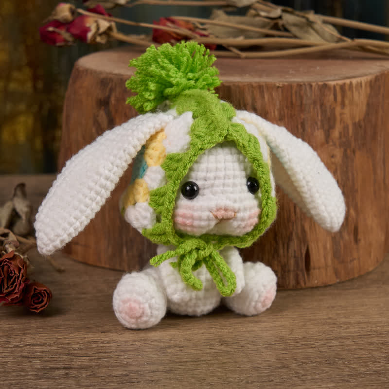 Handmade Cute rabbit Crochet - Gift For Her | Handmade Crochet Keychain | Fashion Accessories - image 9