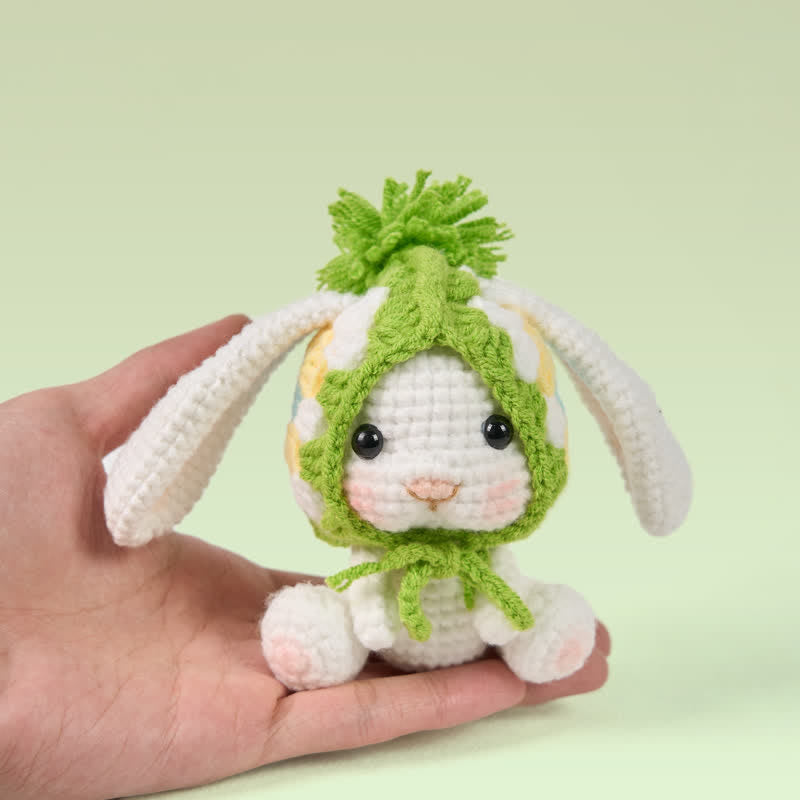 Handmade Cute rabbit Crochet - Gift For Her | Handmade Crochet Keychain | Fashion Accessories - image 5