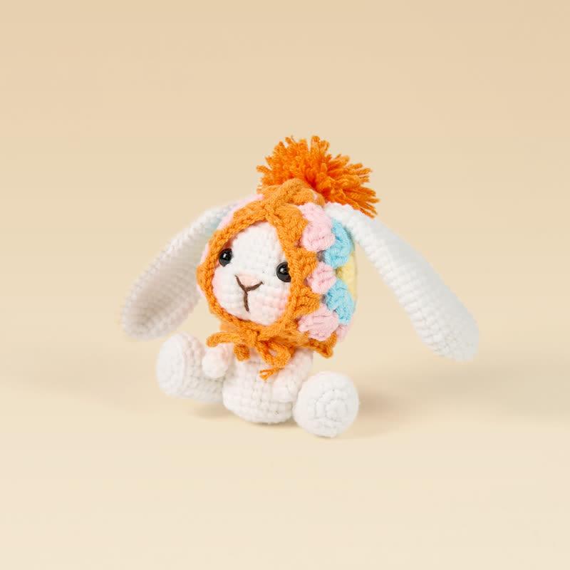 Handmade Cute rabbit Crochet - Gift For Her | Handmade Crochet Keychain | Fashion Accessories - image 17