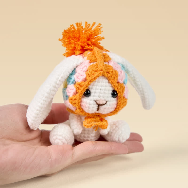 Handmade Cute rabbit Crochet - Gift For Her | Handmade Crochet Keychain | Fashion Accessories - image 6